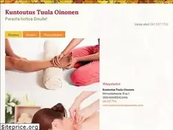 Sites similar to kuntoutustuulaoinonen.com