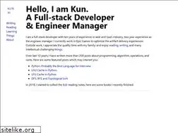 Sites similar to kunxi.org