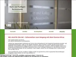Sites similar to kunz-kollegen.de
