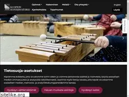 Sites similar to kuopionkonservatorio.fi