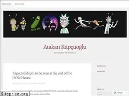Sites similar to kupcuogluatakan.wordpress.com