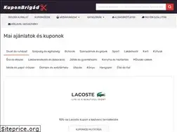 Sites similar to kuponbrigad.hu