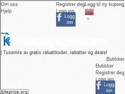 Sites similar to kupongkode.com
