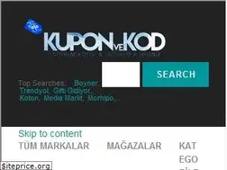 Sites similar to kuponvekod.com