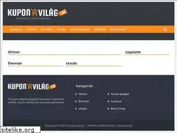 Sites similar to kuponvilag.hu