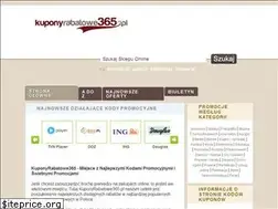Sites similar to kuponyrabatowe365.pl
