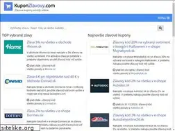 Sites similar to kuponzlavovy.com