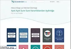 Sites similar to kurandersleri.net
