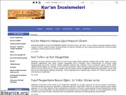Sites similar to kuranincelemeleri.com