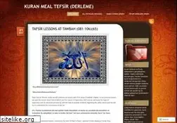 Sites similar to kurantefsir.wordpress.com