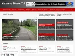 Sites similar to kuranvesunnetyolunda.com