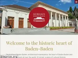 Sites similar to kurhaus-badenbaden.de