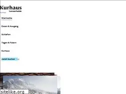 Sites similar to kurhaus-lenzerheide.ch