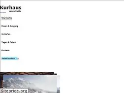 Sites similar to kurhaus.com