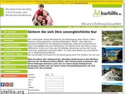 Sites similar to kurhilfe.de