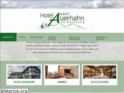 Sites similar to kurhotel-auerhahn.de