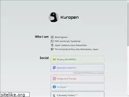 Sites similar to kuropen.me