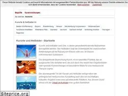 Sites similar to kurorte-und-heilbaeder.de
