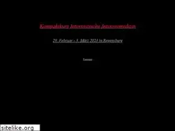 Sites similar to kurs-internistische-intensivmedizin.de
