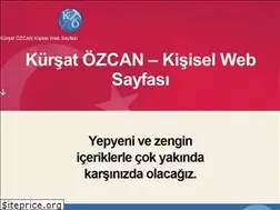 Sites similar to kursatozcan.com