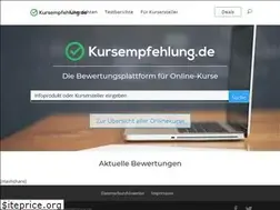 Sites similar to kursempfehlung.de
