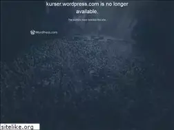 Sites similar to kurser.wordpress.com