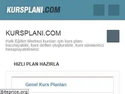 Sites similar to kursplani.com