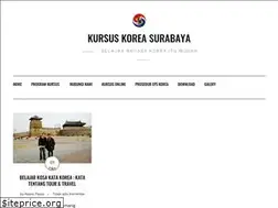 Sites similar to kursuskoreasurabaya.com