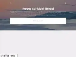 Sites similar to kursusstirmobilkotabekasi.blogspot.com