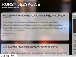 Sites similar to kursyjezykowekrakow.pl