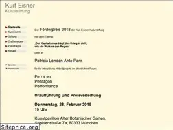 Sites similar to kurt-eisner-kulturstiftung.de