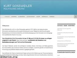 Sites similar to kurt-gossweiler.de