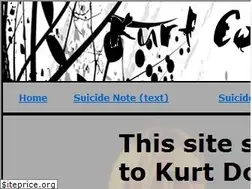 Sites similar to kurtcobainssuicidenote.com