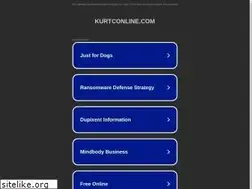 Sites similar to kurtconline.com