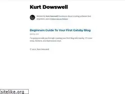 Sites similar to kurtdowswell.com