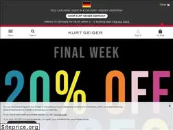 Sites similar to kurtgeiger.eu