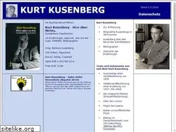 Sites similar to kurtkusenberg.de