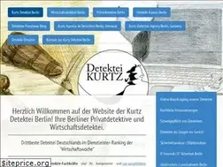 Sites similar to kurtz-detektei-berlin.de