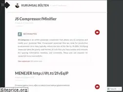 Sites similar to kurumsalbulten.wordpress.com