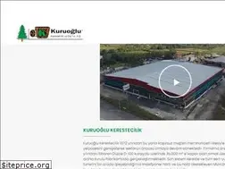 Sites similar to kuruoglukerestecilik.com.tr