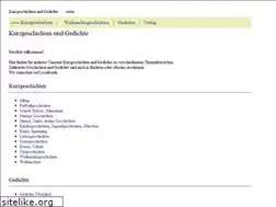 Sites similar to kurzgeschichten-verlag.de