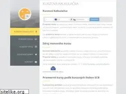 Sites similar to kurzovakalkulacka.sk