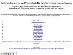 Sites similar to kurzreisen-info.de
