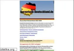 Sites similar to kurzurlaub-deutschland.de
