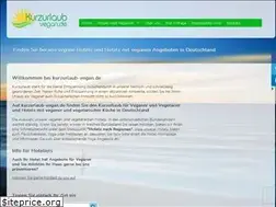 Sites similar to kurzurlaub-vegan.de