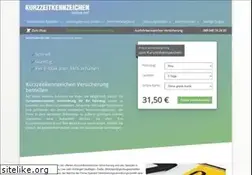 Sites similar to kurzzeitkennzeichen-online.net