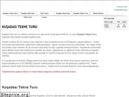 Sites similar to kusadasitekneturu.net