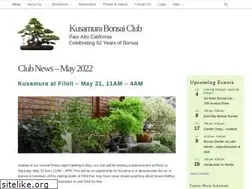 Sites similar to kusamurabonsai.org