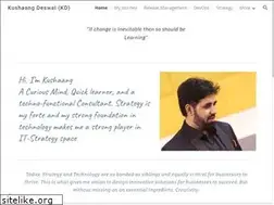 Sites similar to kushaangdeswal.com
