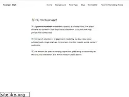 Sites similar to kushaanshah.co